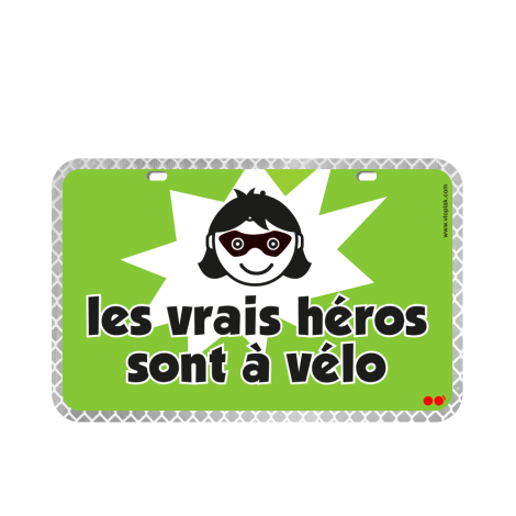 Les vrais héros sont à vélo...