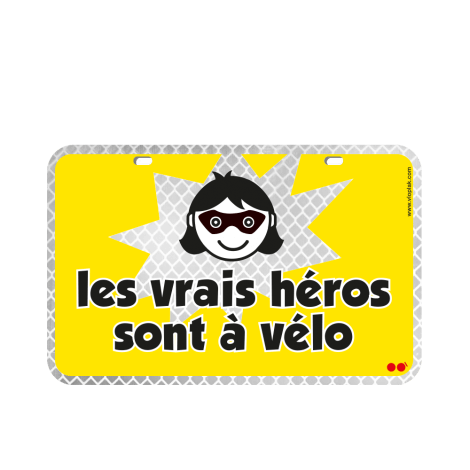 Les vrais héros sont à vélo...