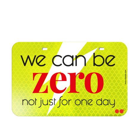 We can be zero -...