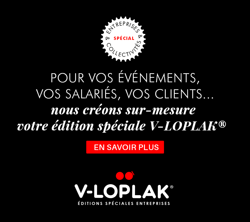 V-LOPLAK®, la plaque vélo utile, éthique et fun. Se fixe sur votre vélo pour plus de visibilité et de sécurité à vélo.